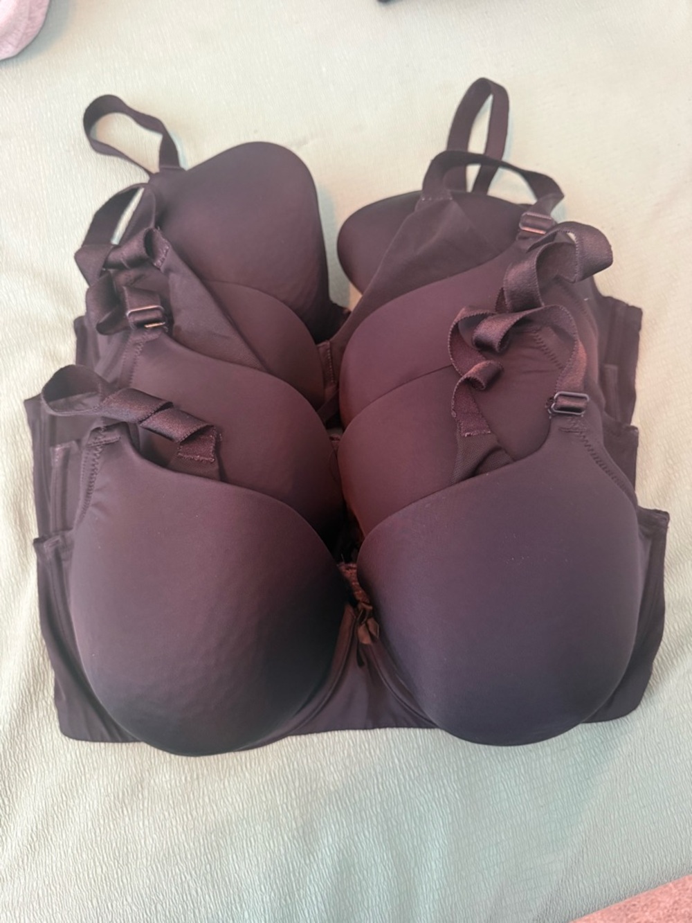 torrid Black Smooth T-Shirt Bra - Set of 4
